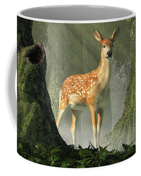 Fawn In The Forest