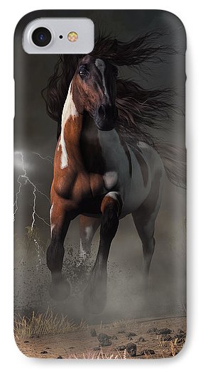 Mustang Horse In A Storm
