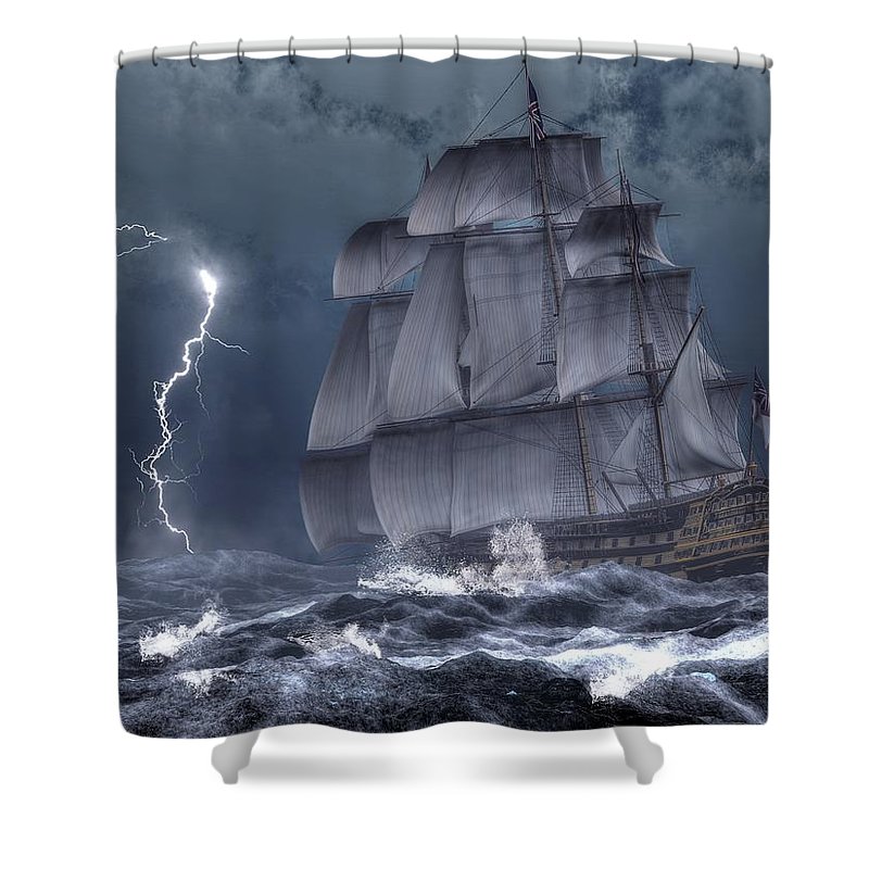 Ship In A Storm