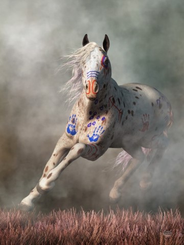Appaloosa Warrior Horse